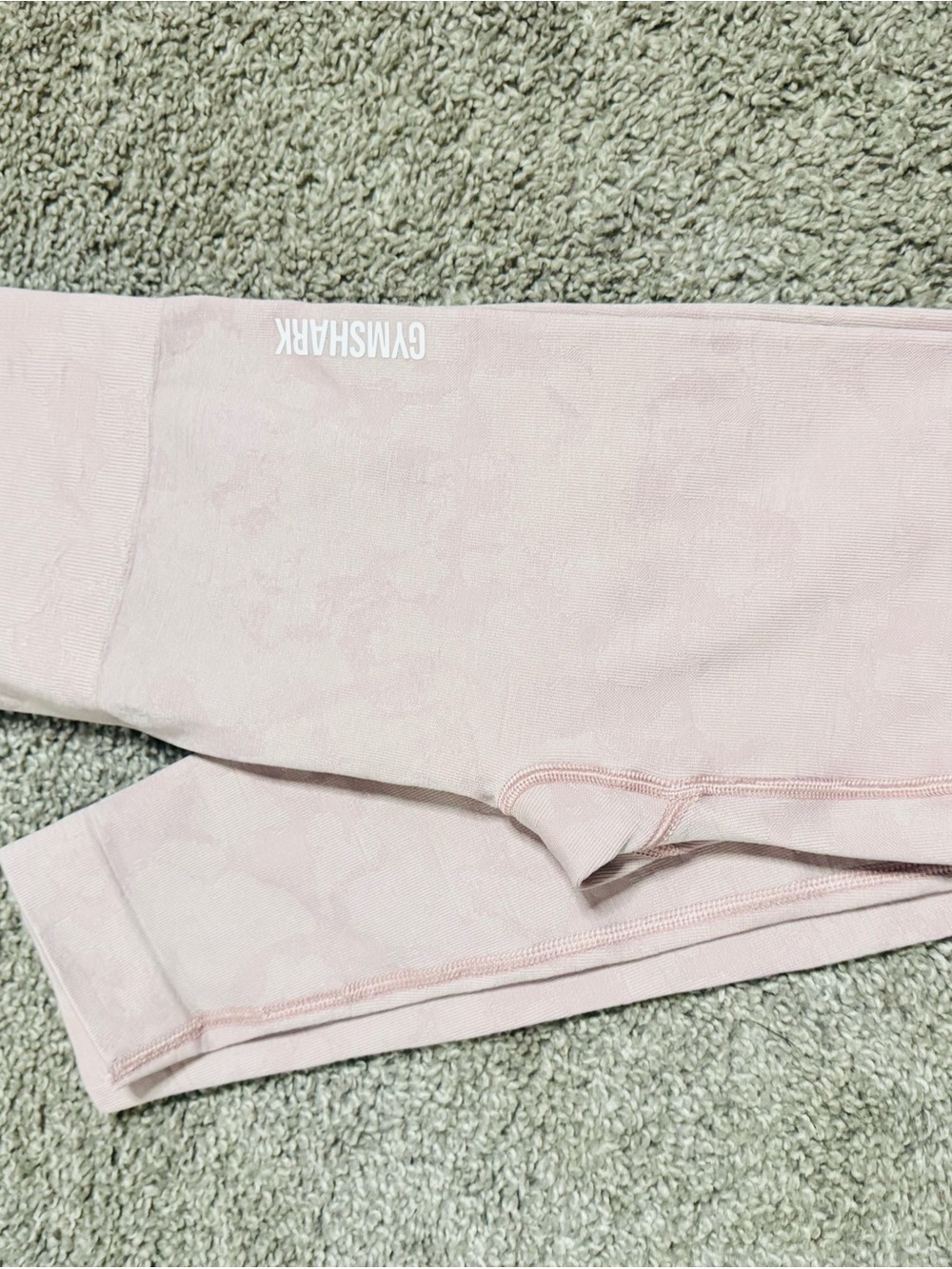 Gymshark Kids Light Pink Seamless Leggings